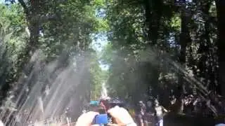 Фонтан-шутиха «Водяная дорога» в Питергофе.