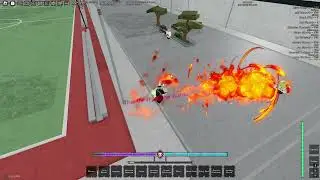Flamethrower Showcase (Obtained by Cybernetic Box) | Type Soul