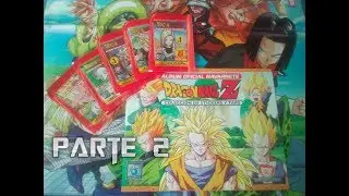 ALBUM DRAGON BALL Z (NAVARRETE) // Parte 2 // Album + Sobres de Figuras