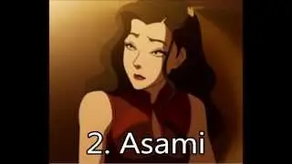 TOP TEN PRETTIEST GIRLS IN LEGEND OF KORRA!!!