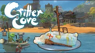 I made a VERY professional Critter Cove boat cake