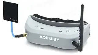 Aomway Commander Goggles V1 2D 3D 40CH 5.8G FPV Video Headset Support HDMI DVR Headtracker