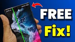 Fix Green & White Lines on Samsung S22 Ultra for FREE!