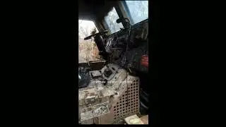 British armoured vehicle was destroyed in Ukraine