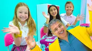 Nastya e as regras de conduta na escola. Coleção de histórias de volta às aulas