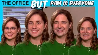 The Office BUT Pam is everyone [deepfake]