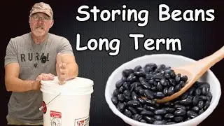 How To Properly Store Beans In 5 Gallon Buckets - Long Term And Emergency Storage