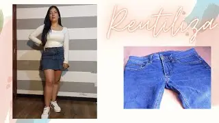 REUTILIZA JEANS VIEJOS
