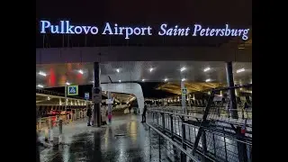SAINT PETERSBURG - A JOURNEY TO PULKOVO AIRPORT WITH THE EVENING BEAUTY OF PETERSBURG