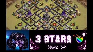3 STARS GoHog to Eclihpse & ClashFeed th9 base | Clan Wars