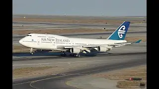 BIG PLANES LANDING AND TAKEOFF