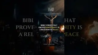 Bible verses that prove Christianity is a religion of peace ✝️ #christ #jesuschrist #god #bible