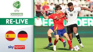 RE-LIVE | Spanien - Deutschland | Halbfinale der UEFA U19-Europameisterschaft 2025