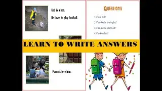 JUNIOR LEVEL WRITING SKILLS | English Comprehension | Class 1| YOU ARE INTELLECTUAL