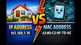IP vs MAC Address Explained in 6 Minutes