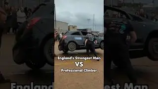 Strongman VS Pro Climber - who has stronger grip?