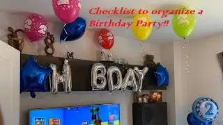 Baby Nephew’s 2 yo Birthday party!