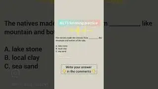IELTS Listening Practice 