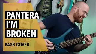 Pantera - I'm Broken | Bass Cover | @patrickhunter | Thomann