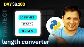 Python GUI Project — Build a Length Converter App Using Tkinter