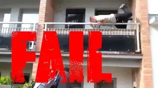 Fail Daniel Failt aufn Balkon...