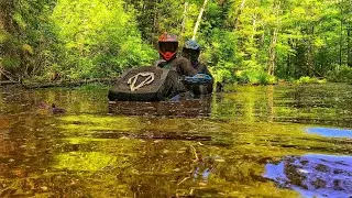 Rack Deep Swamp Monsters - Honda, Can-am, Polaris Take On INSANE Swamp Hole!!!