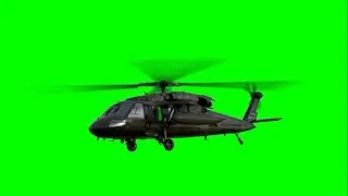 Green screen Helicopter 🚁