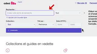 Comment rechercher Odesi