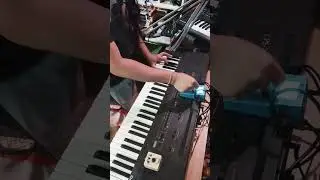 Casio CPS 201 (Casio's first digital keyboard from 1986!) paired with Zoom MS70-CDR for effects.