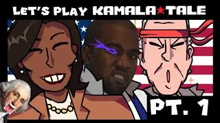Let's Play KAMALA☆TALE! A Wacky US Election Inspired Undertale Fangame! Part 1: Joe-Jitsu!