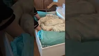 Unboxing Preserved Vintage Wedding Dress