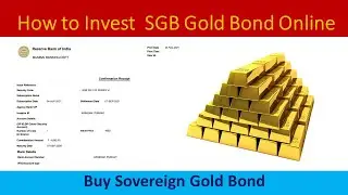 How to buy Sovereign Gold Bond Online