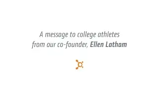 A Message to College Athletes From Our Co-Founder, Ellen Latham