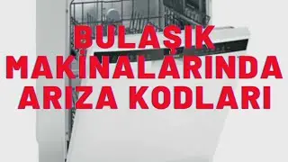Bulaşık makinelerinde #arıza  #kodları  #arçelik #beko #altus