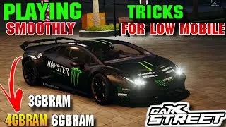 ✅Lag Fix And  How To Play In 4 GB Ram Phones || Run Carx Street Game In Low End Device