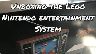 Unboxing the LEGO Nintendo Entertainment System (NES)