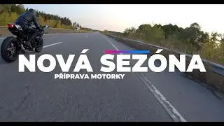 Lukáš Pešek - kontrola brzd na motorce.