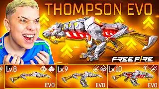 ¡COMPRE LA NUEVA THOMPSON DE FREE FIRE ! 🔥 EVO 2.0 ?🔥 LA MEJOR SKIN DE FREE FIRE