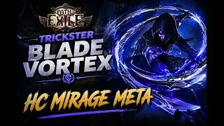 3.28 META Build for Hardcore - CRIT Blade Vortex Trickster Build Guide Update - Path of Exile Mirage