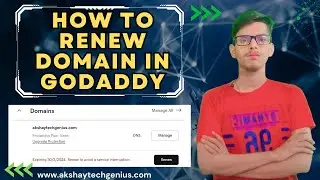 Godaddy Domain Renewal Process - Easy Step-by-Step Guide.