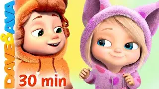🤩 One, Two, Buckle My Shoe and More Nursery Rhymes | Little Chicks | Baby Songs by Dave and Ava 🤩