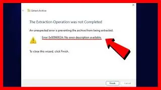 How to Fix an Unexpected Error Is Preventing the Archive from Being Extracted (2026)