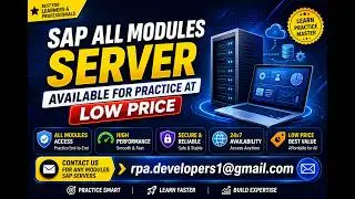 SAP Server Access for Practice | SAP S4 HANA Server Access for Training | SAP Training Access