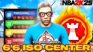 NEW 6'6 ISO CENTER IS BREAKING NBA2K25