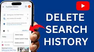 How To Delete Search History On YouTube 2024 | NEW UPDATE