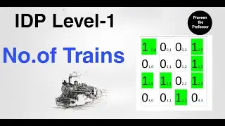 Python IDP Exam Level 1 Question | number of trains | 