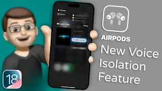 How to Improve Call Quality with Voice Isolation on AirPods in iOS 18