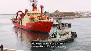 Después de dos años, el Buque ARA “Austral” del CONICET zarpó a una campaña oceanográfica