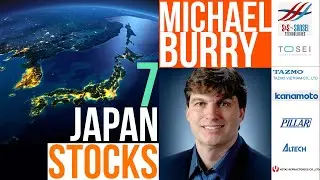 Michael Burry's JAPAN stocks for 2020 and beyond. (SEVEN undervalued bets revealed)