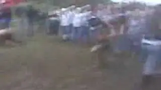 Lesbian mud wrestling
